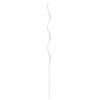 vidaXL 5 pcs Spiral Plant Supports 110 cm Galvanised Steel