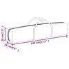 vidaXL Folding Party Tent with Sidewalls Anthracite 3x6 m