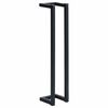 vidaXL Towel Rack Black 12,5x12,5x60 cm Iron