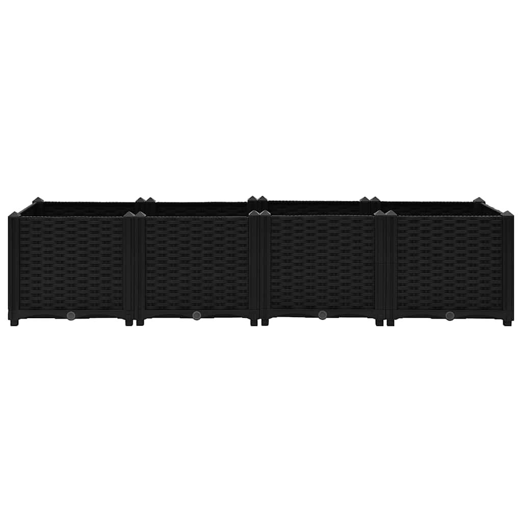 vidaXL Raised Bed 160x40x38 cm Polypropylene
