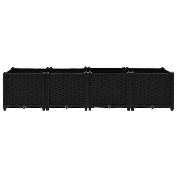vidaXL Raised Bed 160x40x38 cm Polypropylene