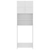 vidaXL Washing Machine Cabinet White 64x25.5x190 cm Engineered Wood