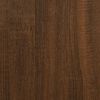vidaXL Wall Shelves 2 pcs Brown Oak 100x15x20 cm Engineered Wood