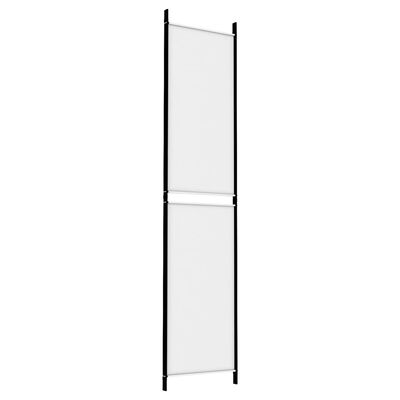vidaXL 3-Panel Room Divider White 150x220 cm Fabric, white vidaXL 3-Panel Room Divider White 150x220 cm Fabric
