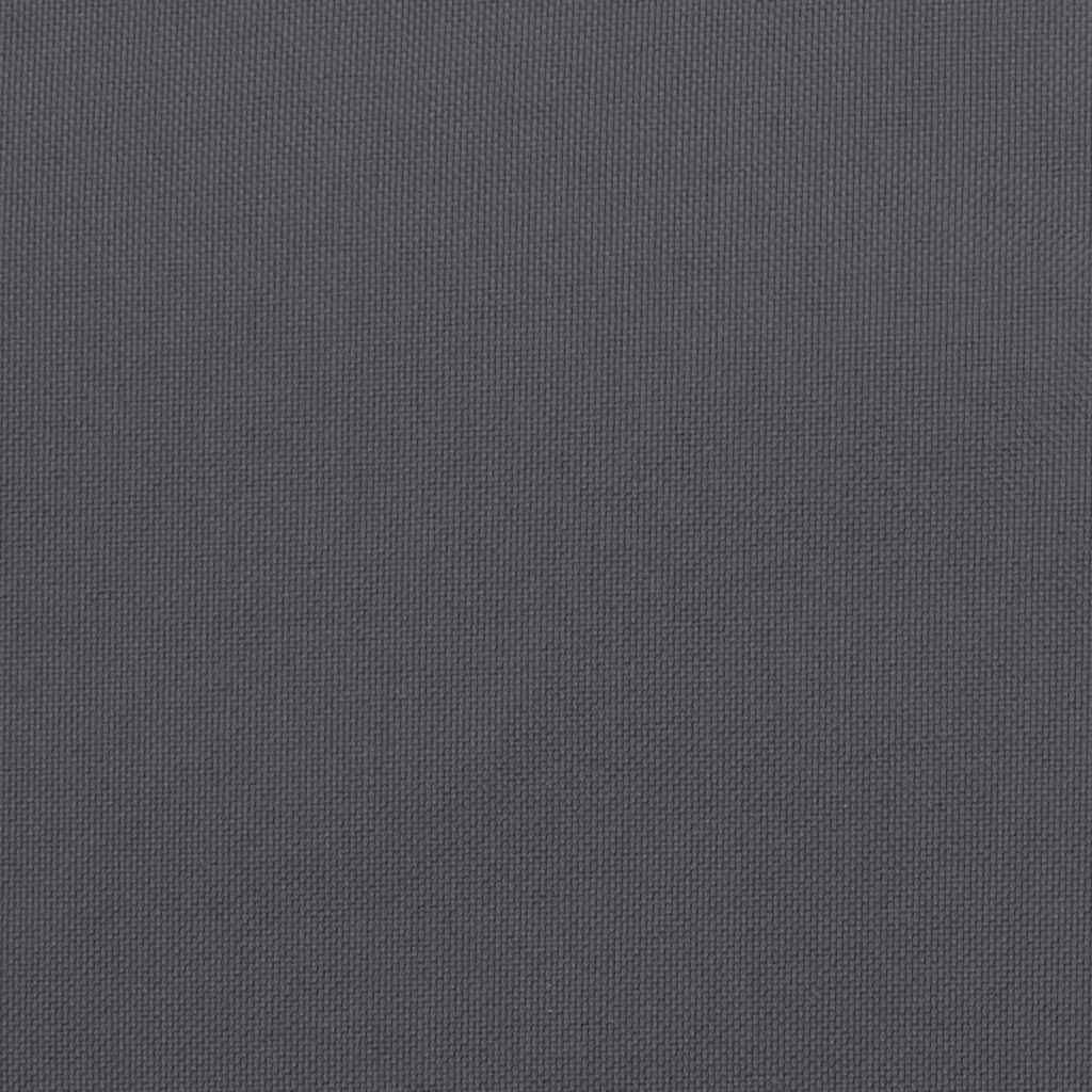 vidaXL Garden Bench Cushion Anthracite 180x(50+50)x7cm Oxford Fabric