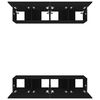 vidaXL TV Cabinets 4 pcs Black 80x30x30 cm Engineered Wood
