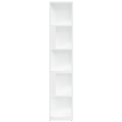 vidaXL Corner Cabinet White 33x33x164.5 cm Engineered Wood