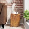 vidaXL Stool Solid Teak Wood