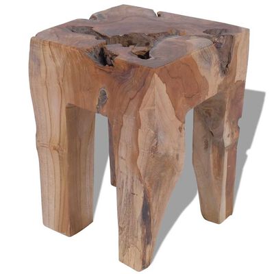 vidaXL Stool Solid Teak Wood,  vidaXL Stool Solid Teak Wood