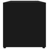 vidaXL TV Cabinet Black 80x34x36 cm Engineered Wood