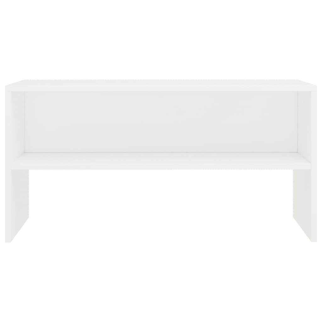 vidaXL TV Cabinet White 80x40x40 cm Engineered Wood