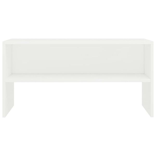 vidaXL TV Cabinet White 80x40x40 cm Engineered Wood