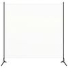 vidaXL 1-Panel Room Divider White 175x180 cm