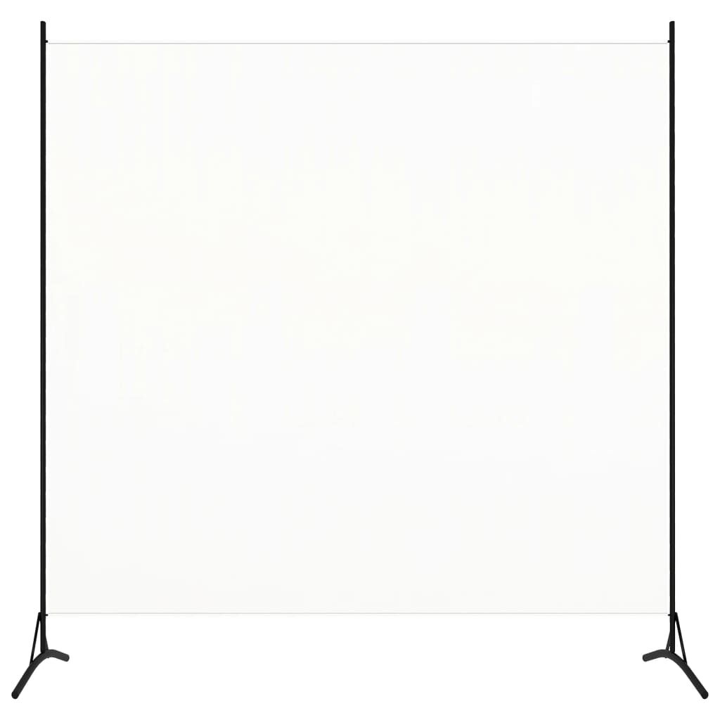 vidaXL 1-Panel Room Divider White 175x180 cm