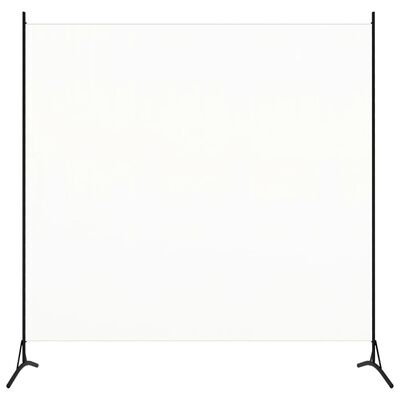 vidaXL 1-Panel Room Divider White 175x180 cm, white vidaXL 1-Panel Room Divider White 175x180 cm