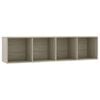 vidaXL Book Cabinet/TV Cabinet Sonoma Oak 143x30x36 cm