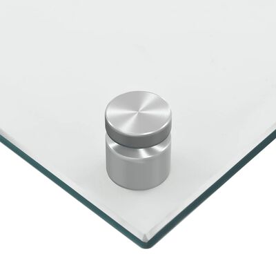 vidaXL Kitchen Backsplashes 2 pcs Transparent 80x40 cm Tempered Glass, Transparent vidaXL Kitchen Backsplashes 2 pcs Transparent 80x40 cm Tempered Glass