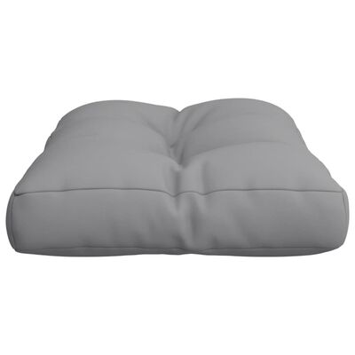 vidaXL Pallet Cushion Grey 50x40x12 cm Fabric, grey vidaXL Pallet Cushion Grey 50x40x12 cm Fabric