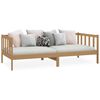 vidaXL Day Bed without Mattress Honey Brown Solid Wood Pine 90x200cm