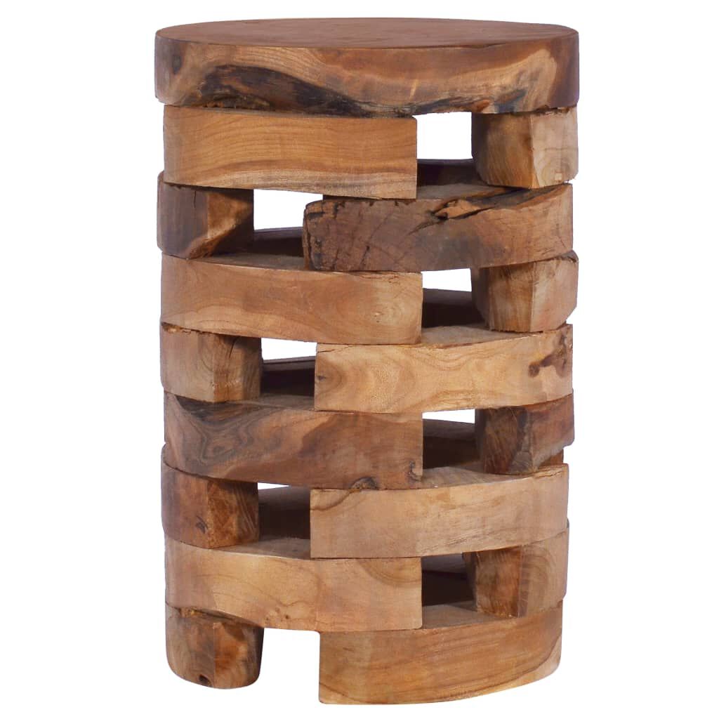 vidaXL Beside Cabinet 30x30x45 cm Solid Teak Wood