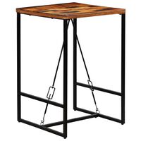 vidaXL Bar Table Solid Reclaimed Wood 70x70x106 cm,  vidaXL Bar Table Solid Reclaimed Wood 70x70x106 cm