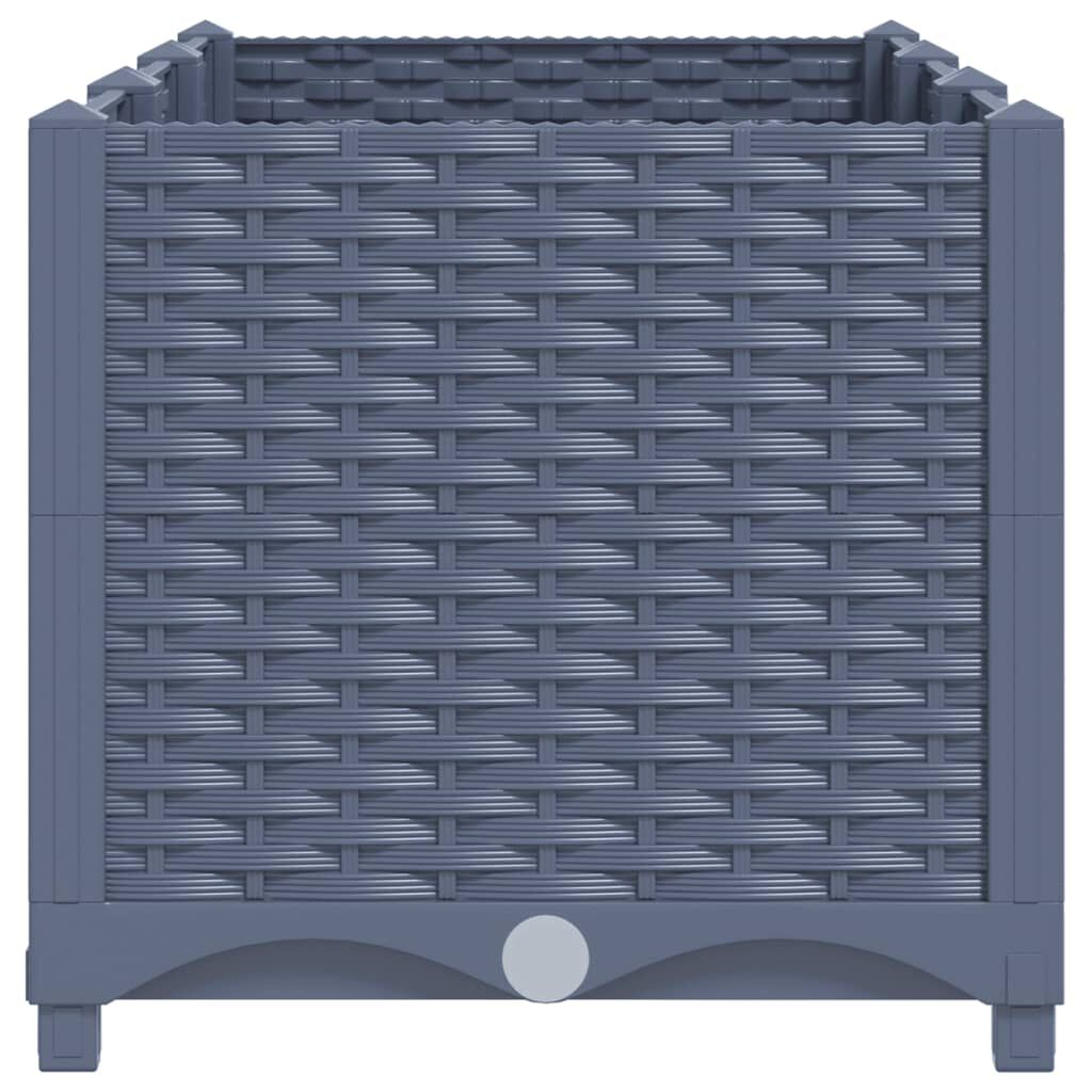 vidaXL Raised Bed 120x40x38 cm Polypropylene