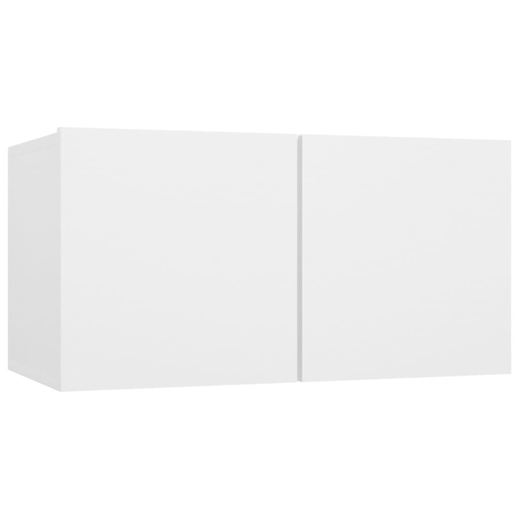 vidaXL 4 Piece TV Cabinet Set Concrete Grey Engineered Wood