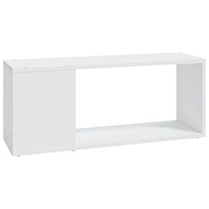 vidaXL TV Cabinet White 80x24x32 cm Engineered Wood