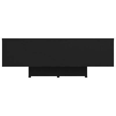 vidaXL Coffee Table Black 85x55x31 cm Engineered Wood, black vidaXL Coffee Table Black 85x55x31 cm Engineered Wood