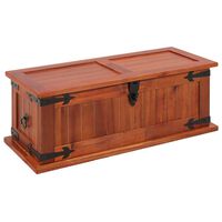 vidaXL Storage Chest 60x25x22 cm Solid Acacia Wood,  vidaXL Storage Chest 60x25x22 cm Solid Acacia Wood