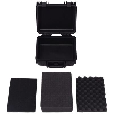 vidaXL Protective Case Black 27x24.6x12.4 cm,  vidaXL Protective Case Black 27x24.6x12.4 cm