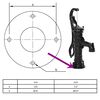 vidaXL Garden Hand Water Pump Cast Iron