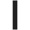 vidaXL Book Cabinet Black 40x30x189 cm Engineered Wood