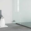 vidaXL Kitchen Backsplash Transparent 70 x 50 cm Tempered Glass