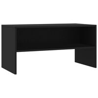 vidaXL TV Cabinet Black 80x40x40 cm Engineered Wood, black vidaXL TV Cabinet Black 80x40x40 cm Engineered Wood