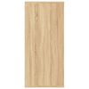 vidaXL Book Cabinet/Sideboard Sonoma Oak 66x30x98 cm Engineered Wood