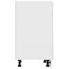 vidaXL Drawer Bottom Cabinet Lyon White 40x46x81.5 cm Engineered Wood