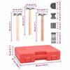 vidaXL 7-Piece Auto Body Hammer and Dolly Dent Repair Set