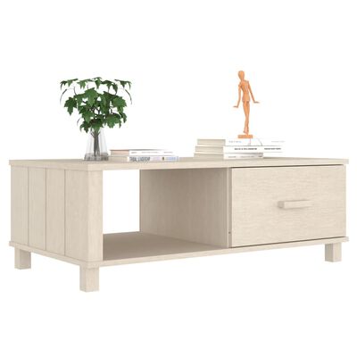 vidaXL Coffee Table HAMAR Honey Brown 100x55x35 cm Solid Wood Pine, honey brown vidaXL Coffee Table HAMAR Honey Brown 100x55x35 cm Solid Wood Pine