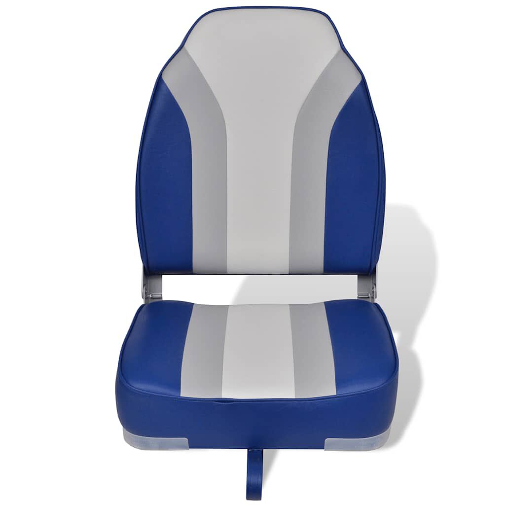 vidaXL Foldable Boat Chair High Backrest