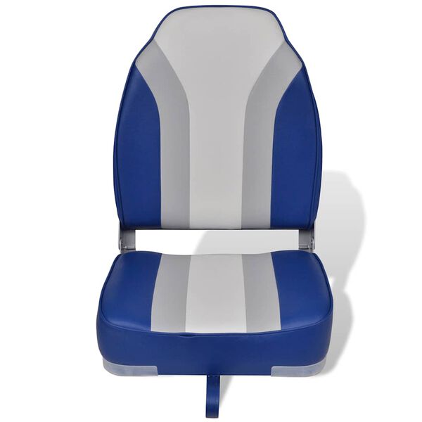 vidaXL Foldable Boat Chair High Backrest