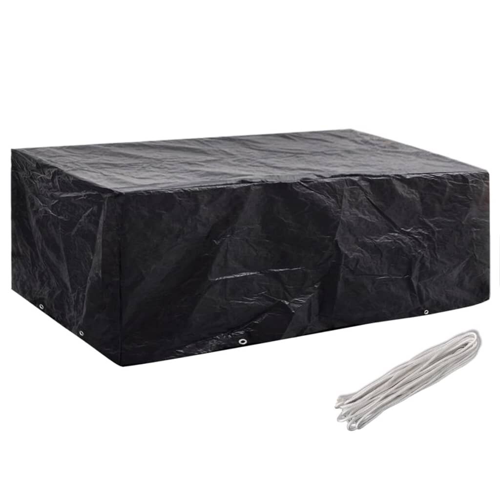 vidaXL Garden Furniture Covers 2 pcs 8 Eyelets 200x160x70 cm