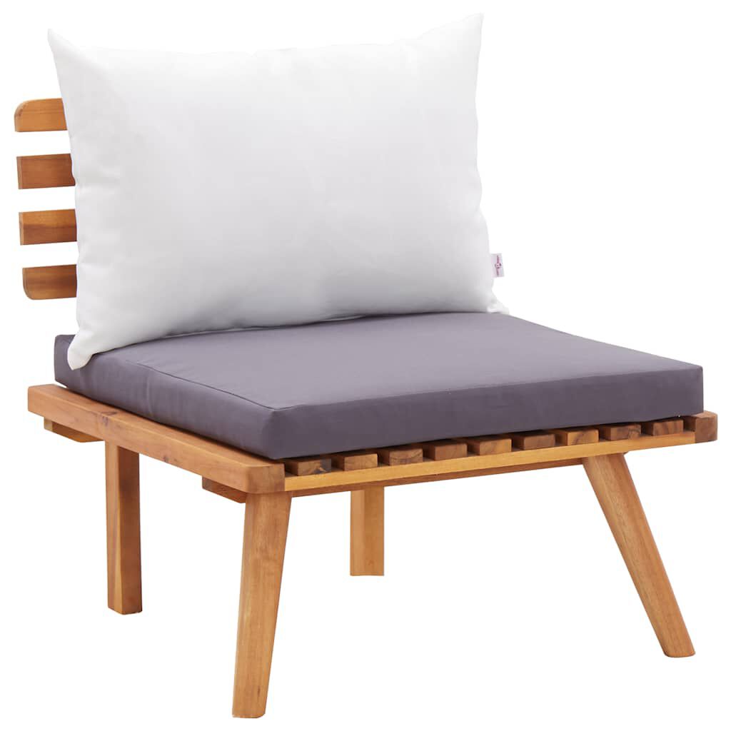 vidaXL 6 Piece Garden Lounge Set Solid Acacia Wood