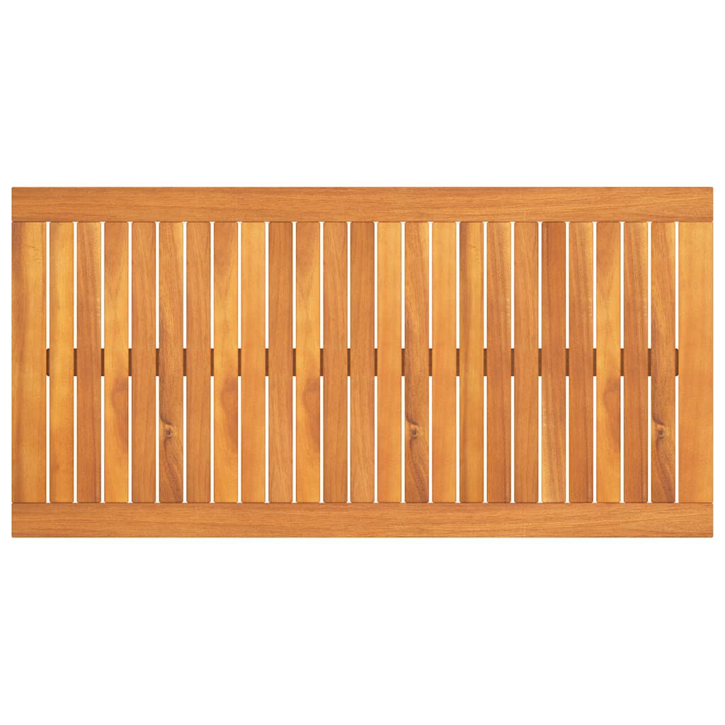 vidaXL Coffee Table 100x50x33 cm Solid Acacia Wood