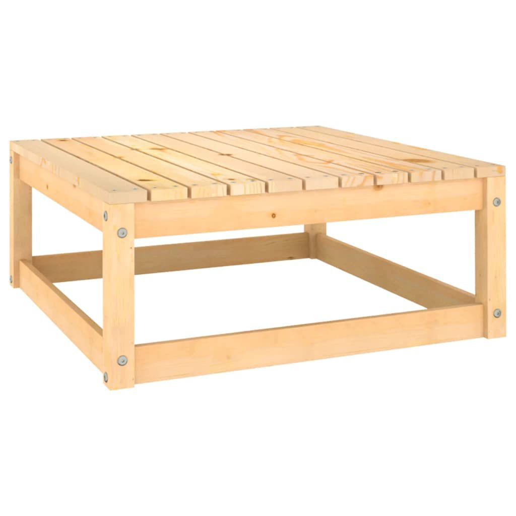 vidaXL 3 Piece Garden Lounge Set with Cushions Solid Pinewood