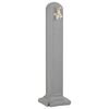 vidaXL Garden Tanker with Faucet Light Grey Stone Look