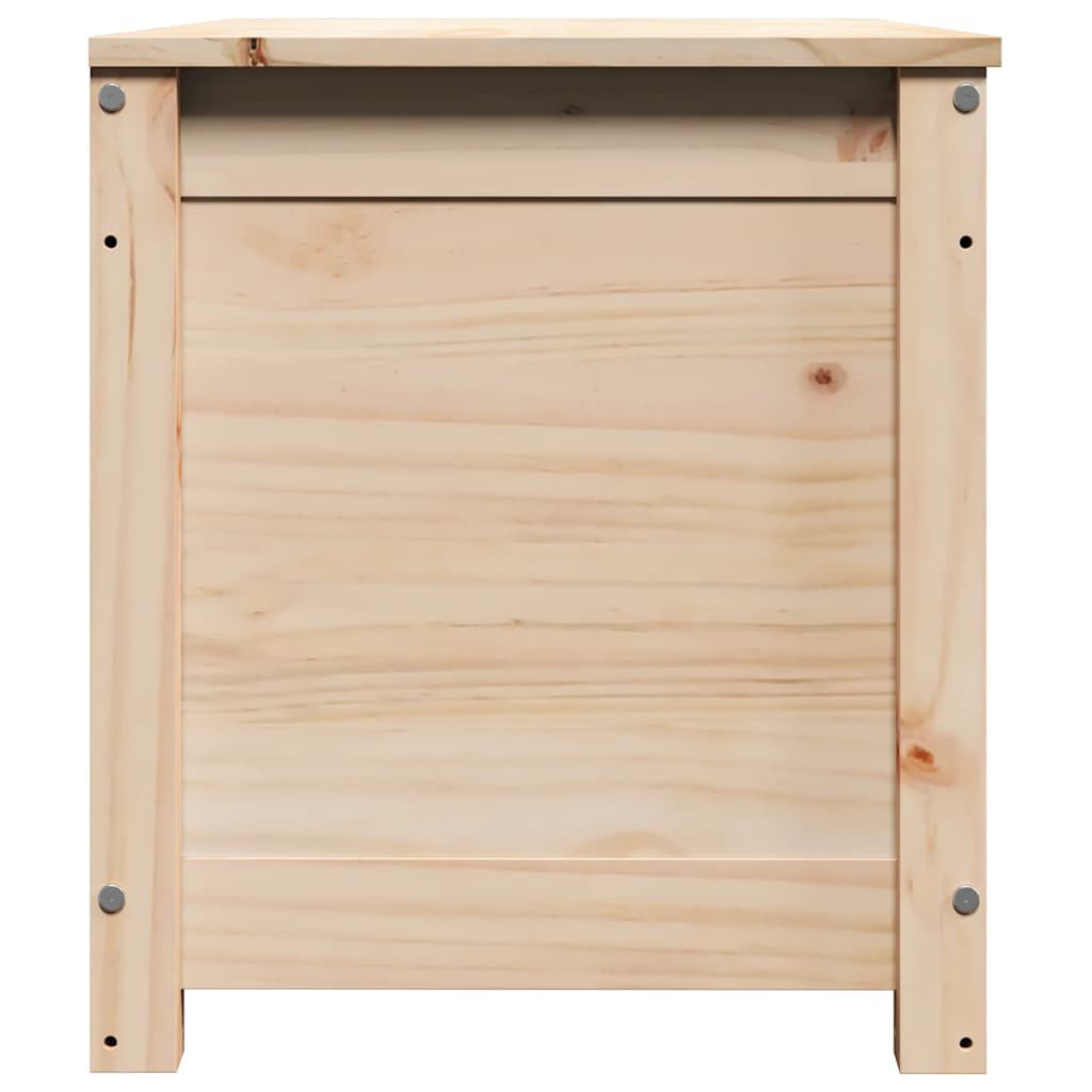 vidaXL Storage Box 80x40x45.5 cm Solid Wood Pine