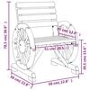 vidaXL Garden Chair 58x58x78.5 cm Solid Wood Fir