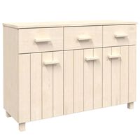 vidaXL Sideboard HAMAR Honey Brown 113x40x80 cm Solid Wood Pine, honey brown vidaXL Sideboard HAMAR Honey Brown 113x40x80 cm Solid Wood Pine