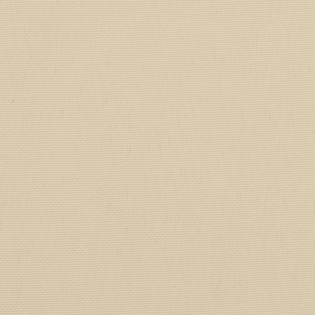 vidaXL Garden Bench Cushions 2 pcs Beige 100x50x7 cm Oxford Fabric